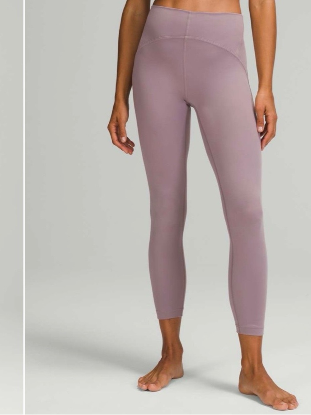 FINAL SALE Lululemon Instill High-Rise Tight 25” Violet Verbena